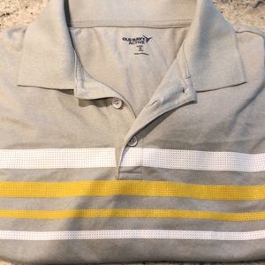 OLD NAVY MENS ACTIVE TALL SHORT SLEEVE POLO SHIRT